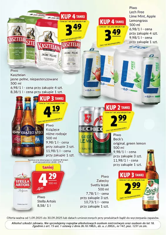 Prim Market - gazetka promocyjna Oferta alkoholowa od środy 03.09 do wtorku 30.09 - strona 7