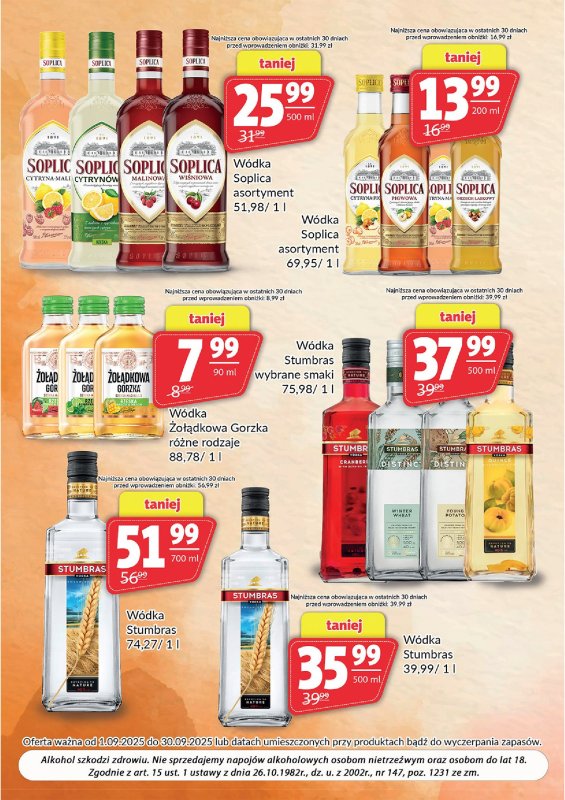 Prim Market - gazetka promocyjna Oferta alkoholowa od środy 03.09 do wtorku 30.09 - strona 2