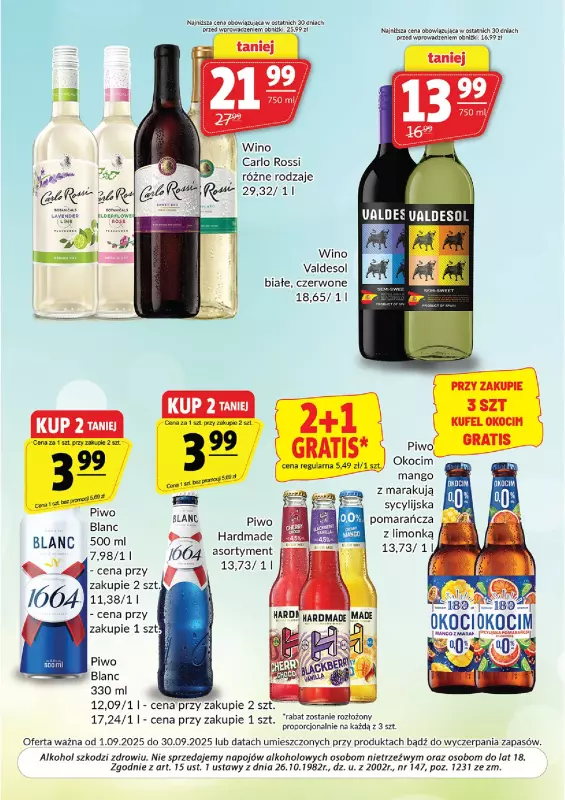 Prim Market - gazetka promocyjna Oferta alkoholowa od środy 03.09 do wtorku 30.09 - strona 6