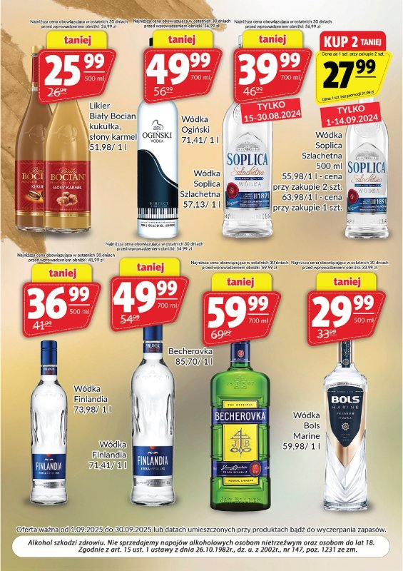 Prim Market - gazetka promocyjna Oferta alkoholowa od środy 03.09 do wtorku 30.09 - strona 4
