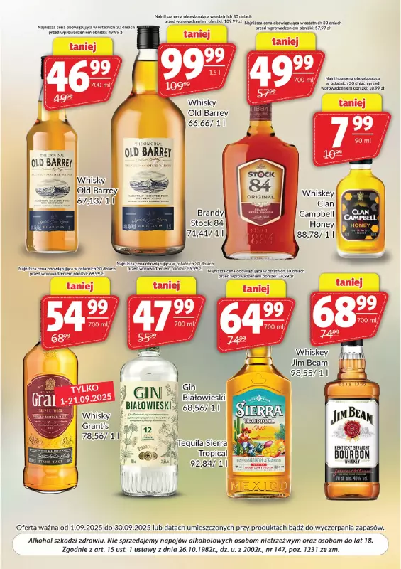 Prim Market - gazetka promocyjna Oferta alkoholowa od środy 03.09 do wtorku 30.09 - strona 5