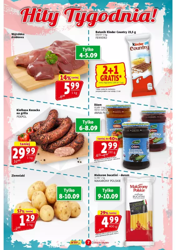 Prim Market - gazetka promocyjna Gazetka od czwartku 04.09 do środy 10.09 - strona 7