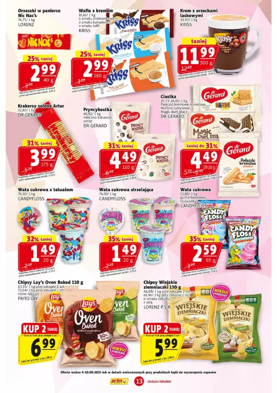 Prim Market - gazetka promocyjna Gazetka od czwartku 04.09 do środy 10.09 - strona 13