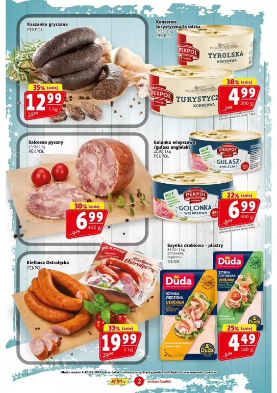 Prim Market - gazetka promocyjna Gazetka od czwartku 04.09 do środy 10.09 - strona 2