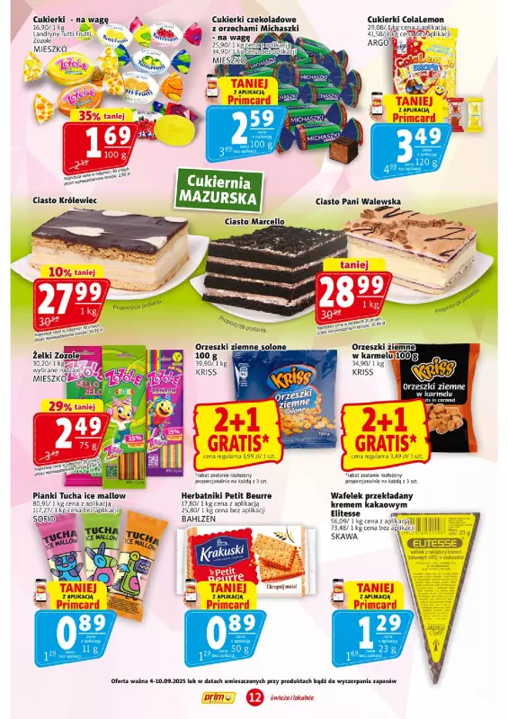 Prim Market - gazetka promocyjna Gazetka od czwartku 04.09 do środy 10.09 - strona 12
