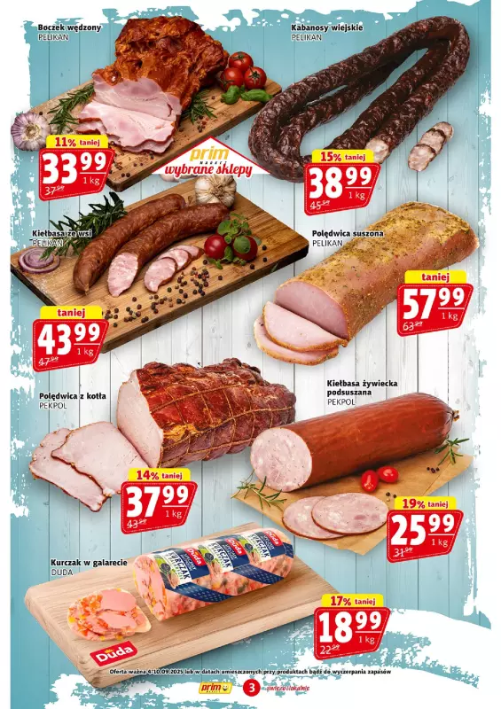 Prim Market - gazetka promocyjna Gazetka od czwartku 04.09 do środy 10.09 - strona 3