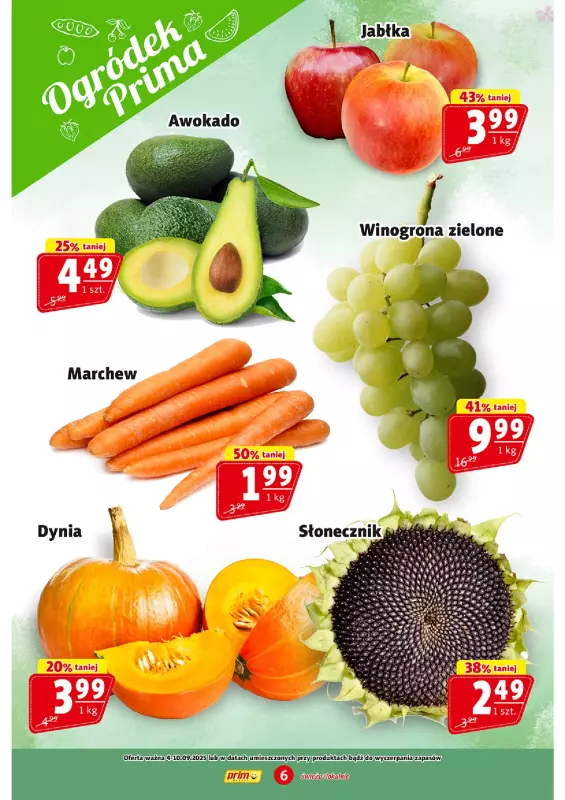 Prim Market - gazetka promocyjna Gazetka od czwartku 04.09 do środy 10.09 - strona 6