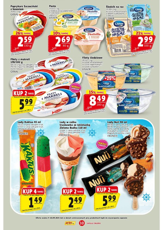 Prim Market - gazetka promocyjna Gazetka od czwartku 04.09 do środy 10.09 - strona 10