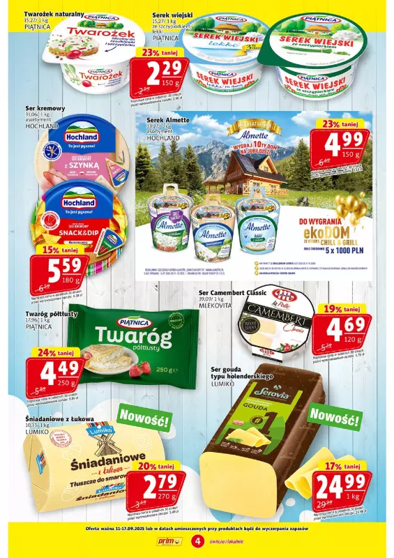Prim Market - gazetka promocyjna Gazetka od czwartku 11.09 do środy 17.09 - strona 4