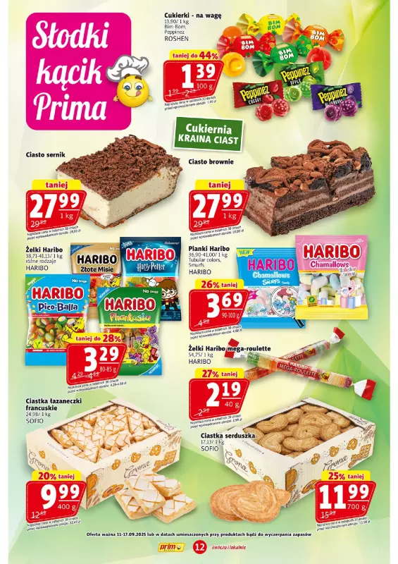 Prim Market - gazetka promocyjna Gazetka od czwartku 11.09 do środy 17.09 - strona 12