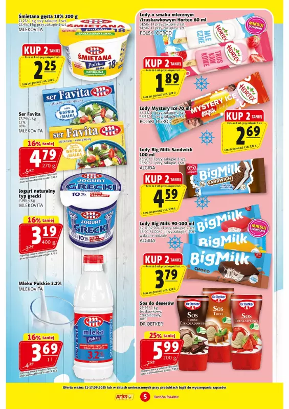 Prim Market - gazetka promocyjna Gazetka od czwartku 11.09 do środy 17.09 - strona 5