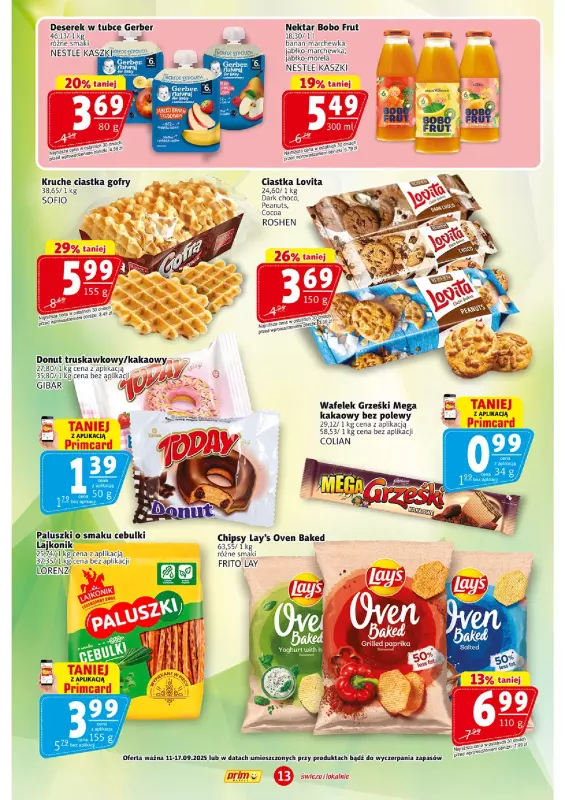 Prim Market - gazetka promocyjna Gazetka od czwartku 11.09 do środy 17.09 - strona 13