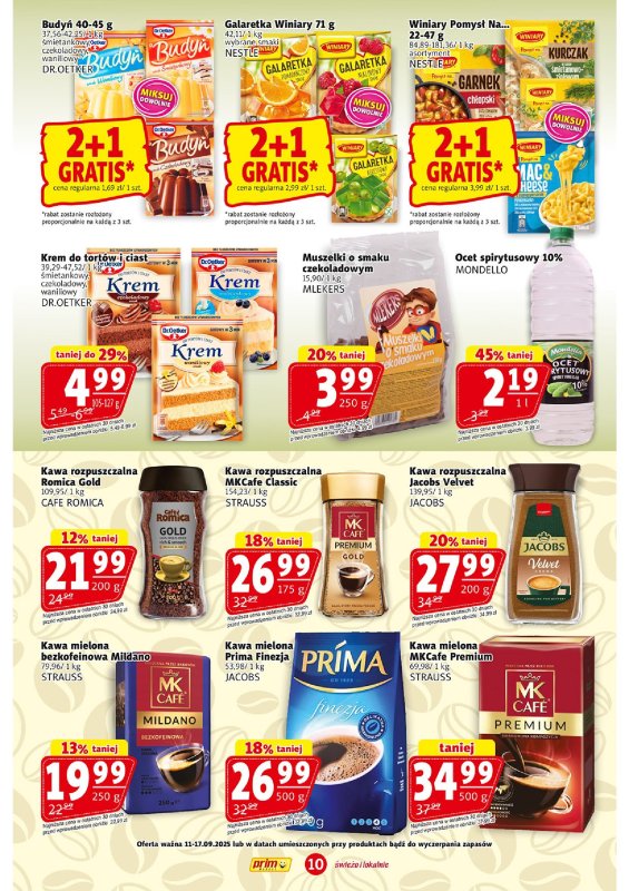 Prim Market - gazetka promocyjna Gazetka od czwartku 11.09 do środy 17.09 - strona 10