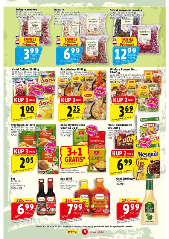 Prim Market - gazetka promocyjna Gazetka od czwartku 18.09 do środy 24.09 - strona 8