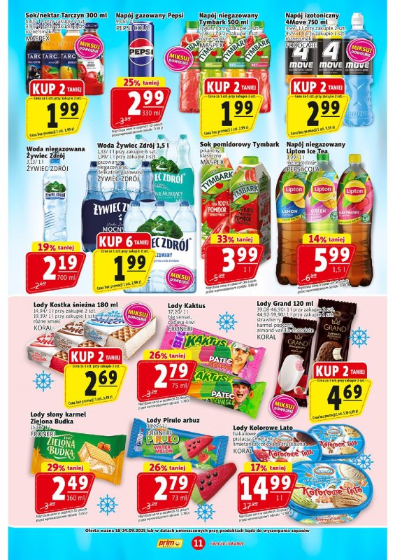 Prim Market - gazetka promocyjna Gazetka od czwartku 18.09 do środy 24.09 - strona 11