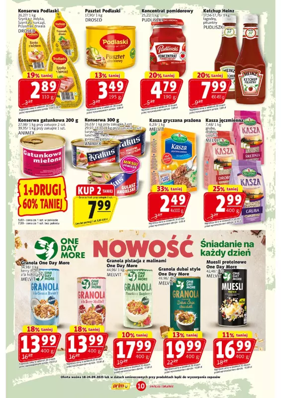 Prim Market - gazetka promocyjna Gazetka od czwartku 18.09 do środy 24.09 - strona 10
