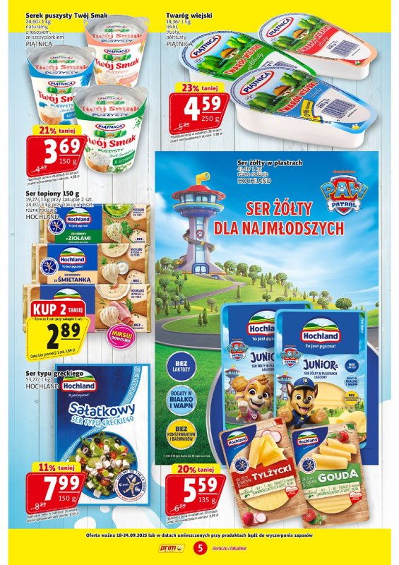 Prim Market - gazetka promocyjna Gazetka od czwartku 18.09 do środy 24.09 - strona 5