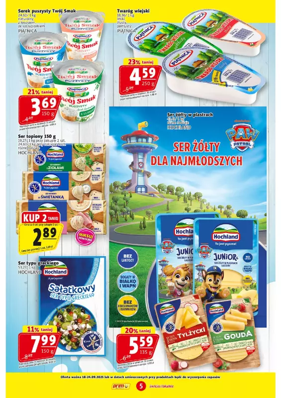 Prim Market - gazetka promocyjna Gazetka od czwartku 18.09 do środy 24.09 - strona 5