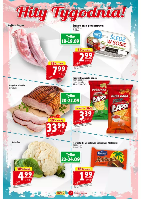 Prim Market - gazetka promocyjna Gazetka od czwartku 18.09 do środy 24.09 - strona 7