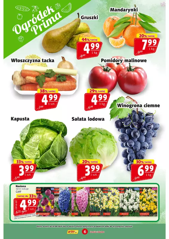 Prim Market - gazetka promocyjna Gazetka od czwartku 18.09 do środy 24.09 - strona 6