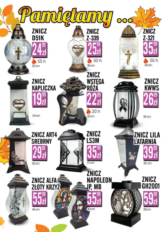 Prim Market - gazetka promocyjna Znicze od środy 24.09 do soboty 01.11 - strona 3