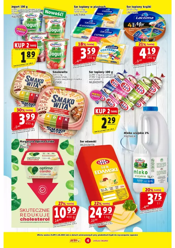 Prim Market - gazetka promocyjna Gazetka od czwartku 25.09 do środy 01.10 - strona 4