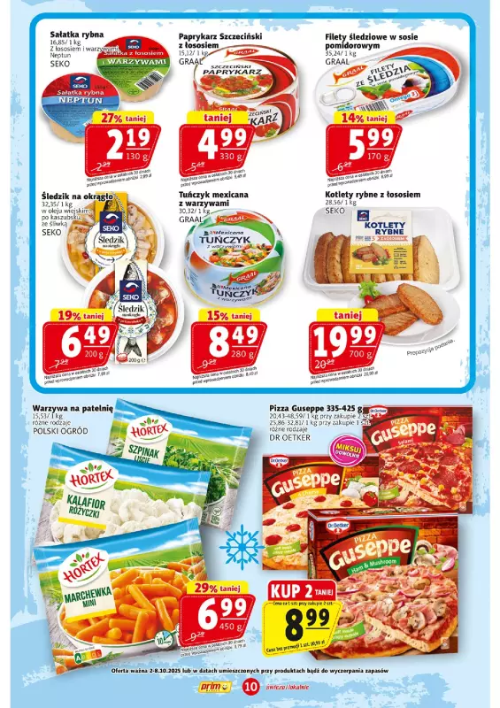 Prim Market - gazetka promocyjna Gazetka od czwartku 02.10 do środy 08.10 - strona 10