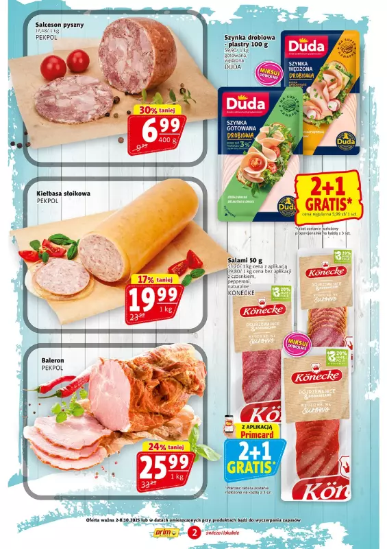 Prim Market - gazetka promocyjna Gazetka od czwartku 02.10 do środy 08.10 - strona 2