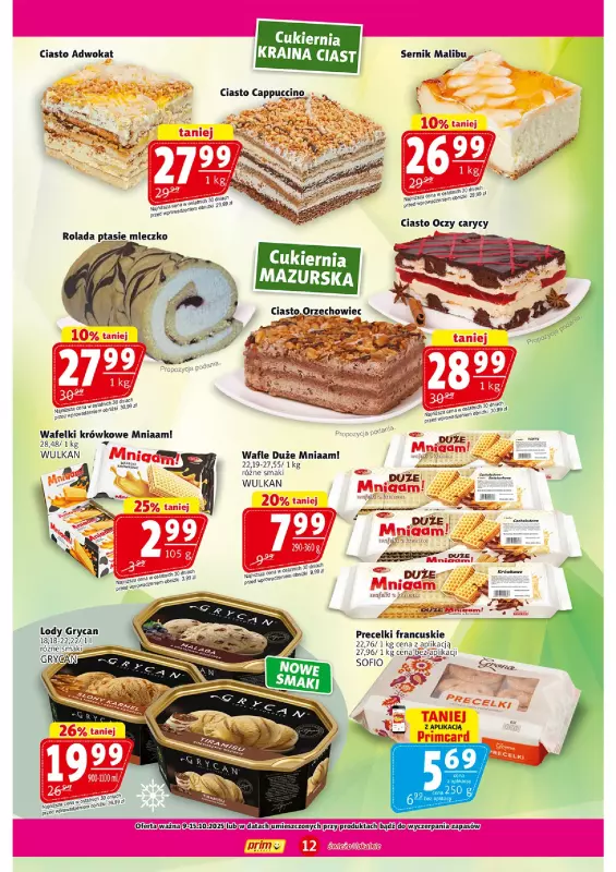 Prim Market - gazetka promocyjna Gazetka od czwartku 09.10 do środy 15.10 - strona 12