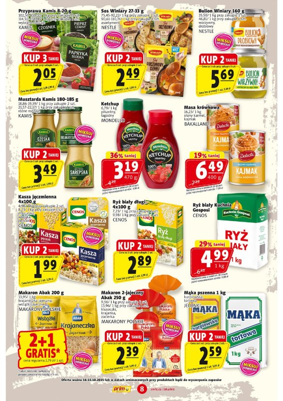 Prim Market - gazetka promocyjna Gazetka od czwartku 16.10 do środy 22.10 - strona 8