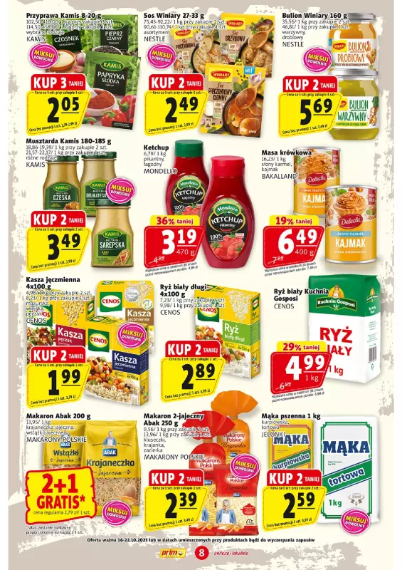 Prim Market - gazetka promocyjna Gazetka od czwartku 16.10 do środy 22.10 - strona 8