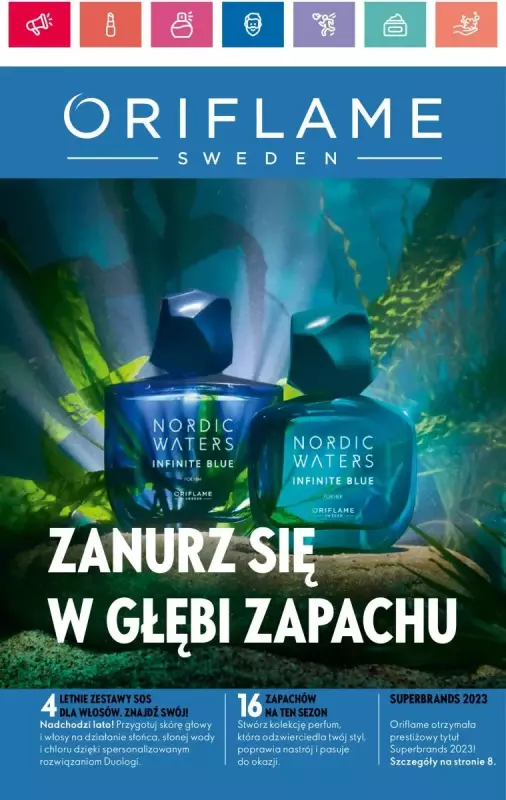 Oriflame - gazetka promocyjna Katalog 6/2024 od wtorku 16.04 