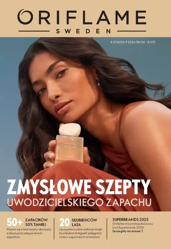 Oriflame - gazetka promocyjna Katalog 9/2024 od wtorku 18.06 do poniedziałku 08.07