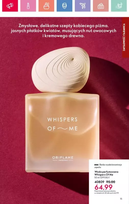 Oriflame - gazetka promocyjna Katalog 7/2025 od niedzieli 04.05 do soboty 24.05 - strona 15