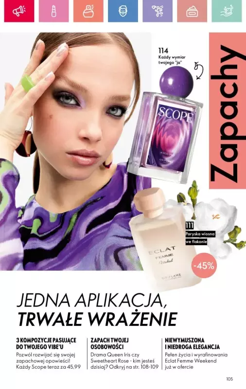 Oriflame - gazetka promocyjna Katalog 7/2025 od niedzieli 04.05 do soboty 24.05 - strona 105