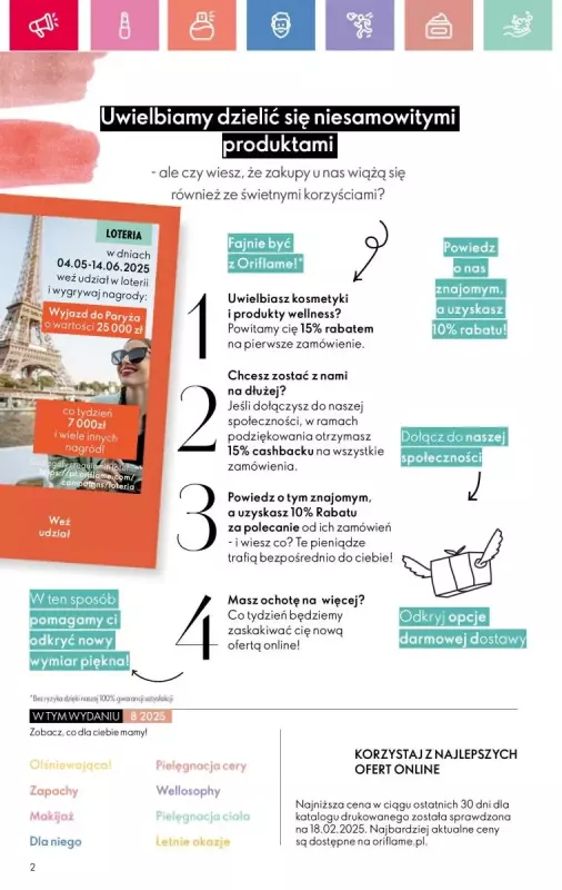 Oriflame - gazetka promocyjna Katalog 8/2025   - strona 2