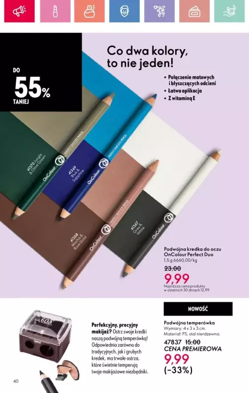 Oriflame - gazetka promocyjna Katalog 10/2025 od niedzieli 06.07 do soboty 26.07 - strona 40