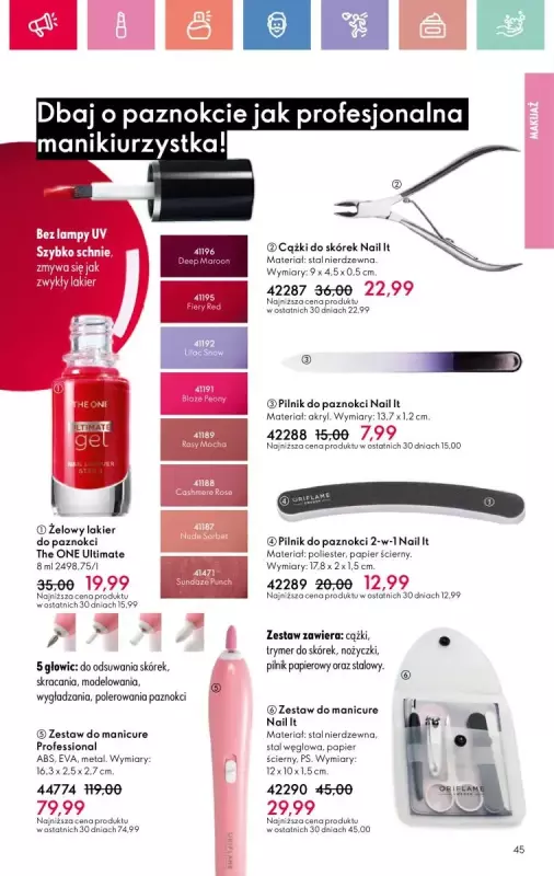 Oriflame - gazetka promocyjna Katalog 10/2025 od niedzieli 06.07 do soboty 26.07 - strona 45