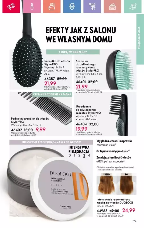 Oriflame - gazetka promocyjna Katalog 10/2025 od niedzieli 06.07 do soboty 26.07 - strona 129