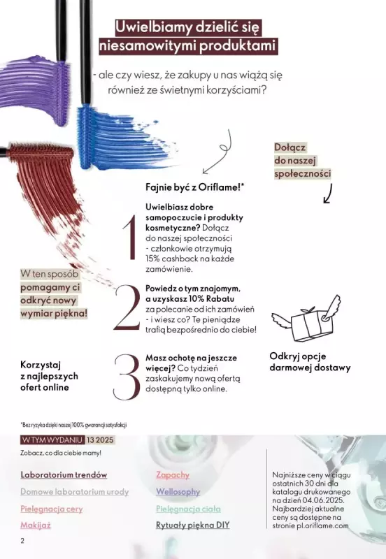 Oriflame - gazetka promocyjna Katalog 13/2025   - strona 2