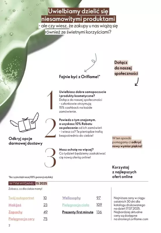Oriflame - gazetka promocyjna Katalog 15/2025   - strona 2