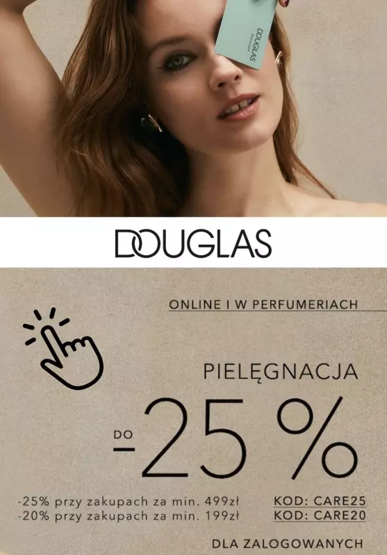 Douglas - gazetka promocyjna Do -25% na pielęgnację od środy 11.09 do soboty 14.09