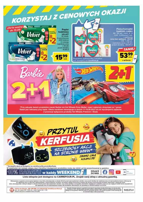Carrefour Market - gazetka promocyjna Gazetka Carrefour Market od wtorku 12.09 do soboty 23.09 - strona 38