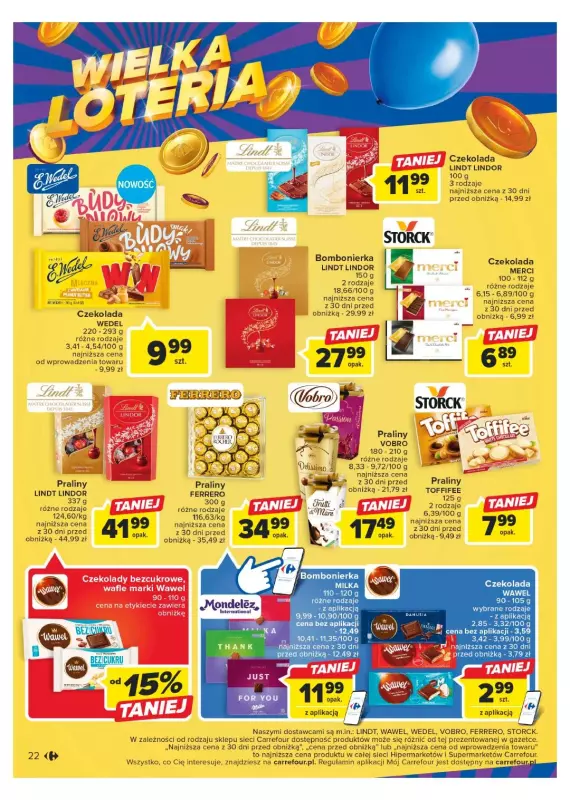 Carrefour Market - gazetka promocyjna Gazetka Carrefour Market od wtorku 03.10 do soboty 07.10 - strona 22