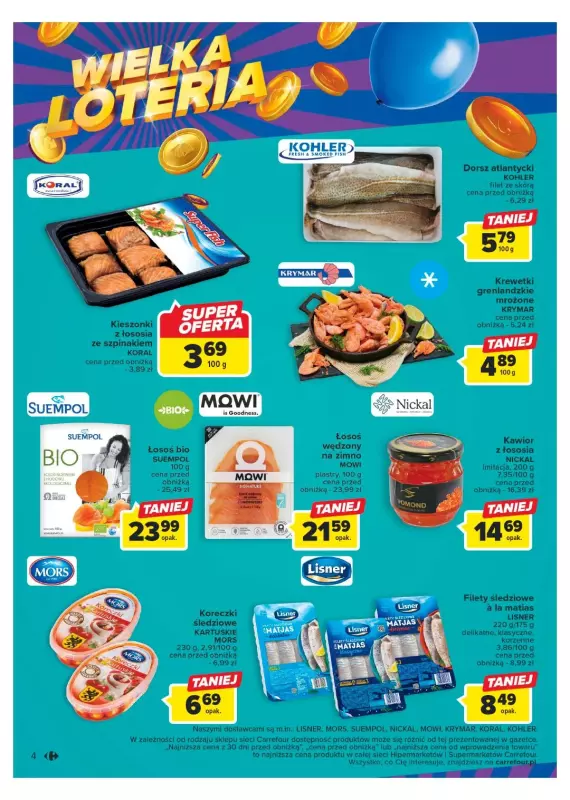 Carrefour Market - gazetka promocyjna Gazetka Carrefour Market od wtorku 03.10 do soboty 07.10 - strona 4