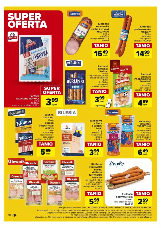 Carrefour Market - gazetka promocyjna Gazetka Superoferty tygodnia od poniedziałku 15.04 do soboty 20.04 - strona 10