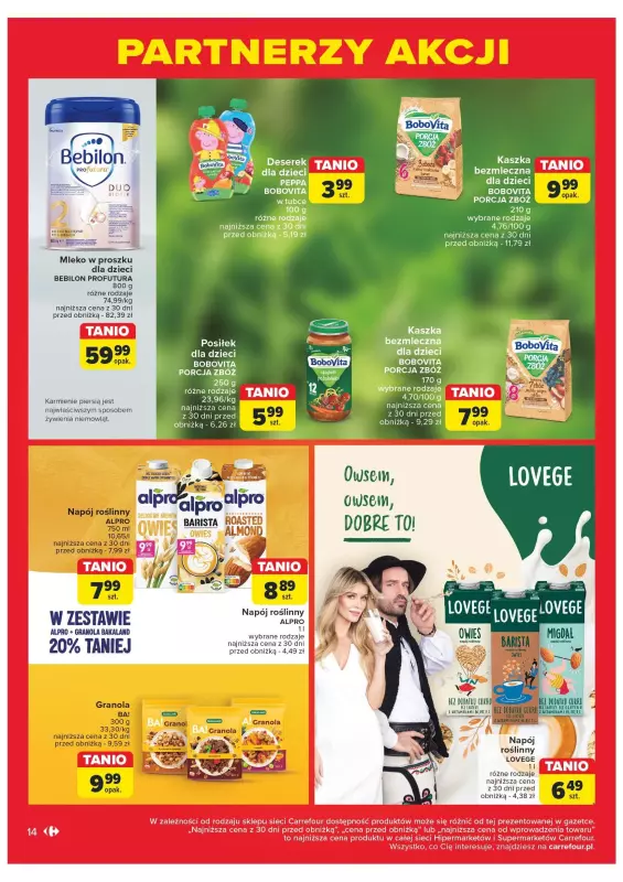 Carrefour Market - gazetka promocyjna Gazetka Partnerzy akcji od wtorku 07.05 do soboty 18.05 - strona 14
