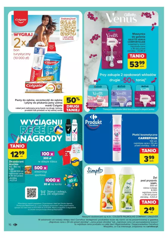 Carrefour Market - gazetka promocyjna Gazetka Market od wtorku 23.07 do soboty 27.07 - strona 18