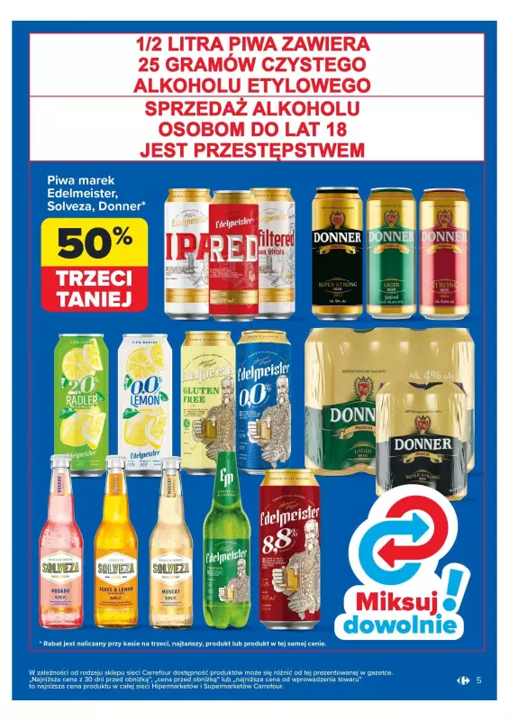 Carrefour Market - gazetka promocyjna Gazetka Market od wtorku 23.07 do soboty 27.07 - strona 7