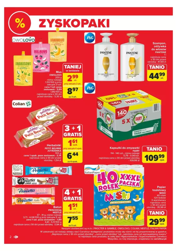 Carrefour Market - gazetka promocyjna Gazetka Market od wtorku 23.07 do soboty 27.07 - strona 4